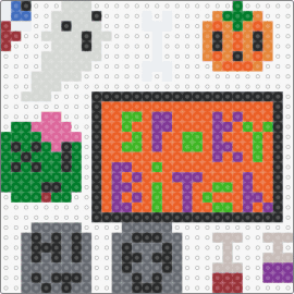 halloween pack <3 - halloween,spooky,charms,ghost,pumpkin,zombie,gravestones,orange,gray,green