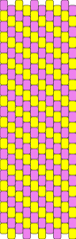 Flower Sides 1 & 2 - diagonal,stripes,summer,spring,panel,bag,pink,yellow