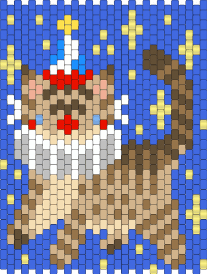 :3 - blue,beige