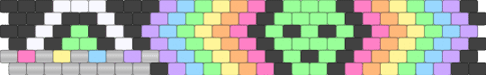 Pastel Rainbow alien and UFO - teal,pink,rainbow,pastel,colorful,spaceship,cute,cuff,alien,ufo