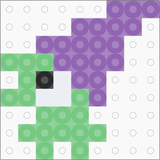 Tiny glep from smiling friends - teal,pink