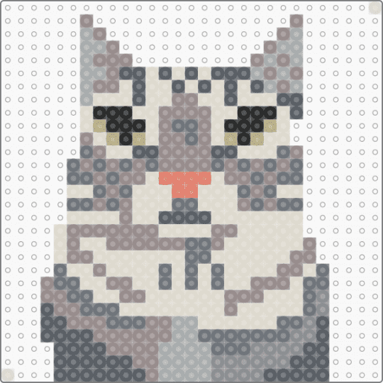 Very normal cat - beige,gray