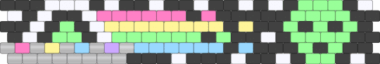 Pastel Ufo rainbow trail with alien - teal,pastel,rainbow,colorful,alien,spaceship,ufo,cuff,cute
