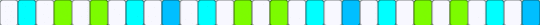 Bright blue and green+ white single - light blue,green,bright,summer,blue,teal,white,aqua,lime green