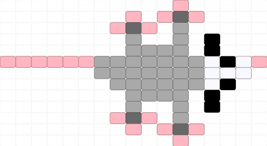 Regular opossum [read description] - beige,pink,cute,opossum,nature,animal,ladder,grey,gray,black