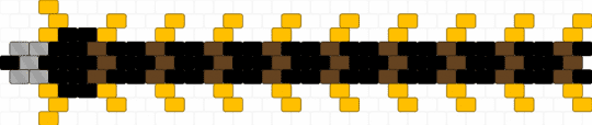 centipede cuff - black, brown, bug, creepy, nature, yellow