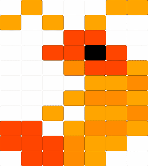 Straight up shimp’in it - orange, red