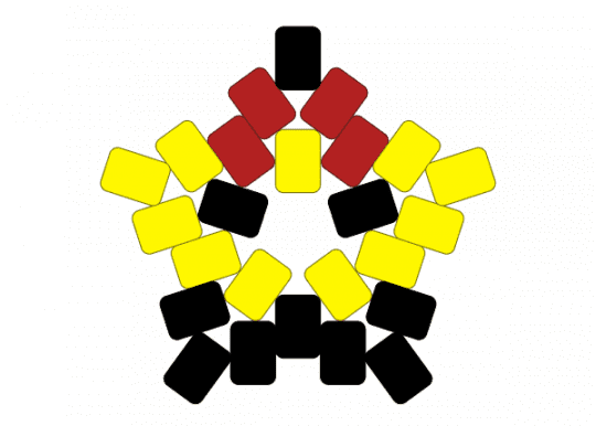 Lemon demon star - music, red, singer, song, yellow