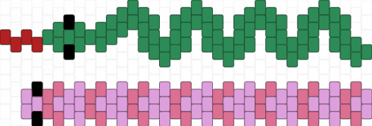 Snek and werm - green,pink,cuff,animal,worm,snake,reptile,bug,peytote,nature