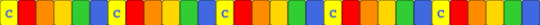 Rainbow smiley face single (read description) - yellow,colorful,rainbow,single,kidcore,decora,clowncore,smile