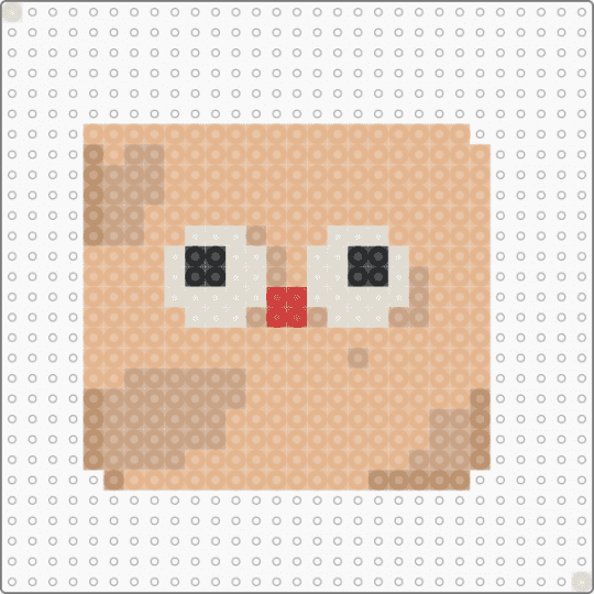 Jack stauber square - beige
