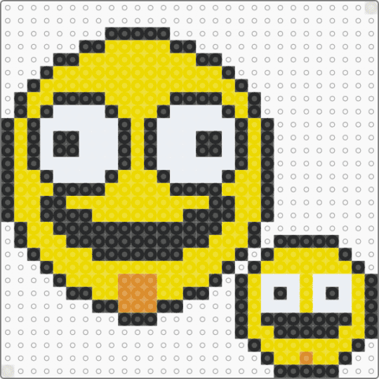 Smiling friends building reg and mini - yellow,smiling friends,cartoons,show