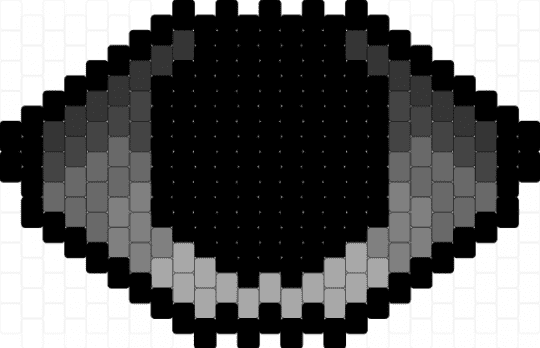 weirdcore eye - black,gray,beige,weirdcore,dreamcore,spooky,eye,dark,creepy