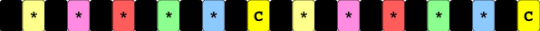 Smiling friends single Vers 2 - black,yellow,smiling friends,cartoon,show,single,adult swim,colorful,rainbow