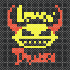 Lemon Demon - lemon demon,logo,band,music,yellow,red,black