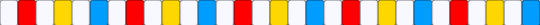 Primary color and white single - red,yellow,light blue,clowncore,single,white,primary color