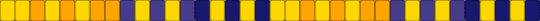 Blue + orange and yellow single - yellow,purple,blue,dark blue,orange,single,oceanicstaric,kandi,bracelet