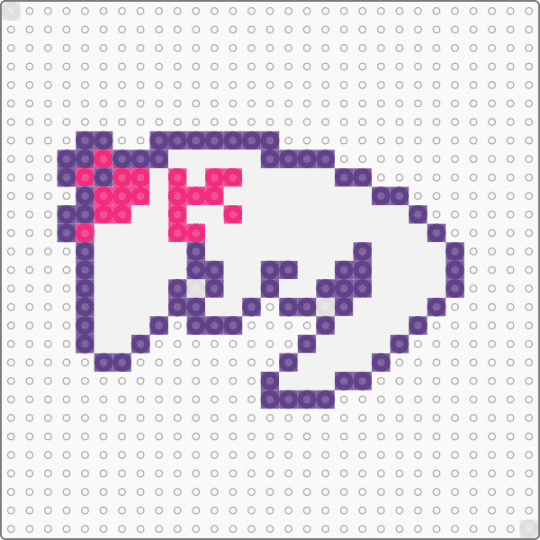 The Olm - white,purple