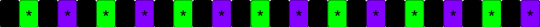Green and purple and black star single - green,purple,star,single,black,neon,scene,emo