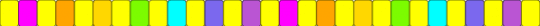 Silly single - yellow,silly,colorful,rainbow,single