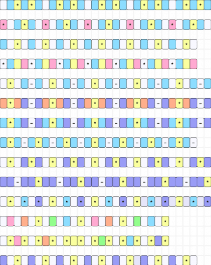 Dreamy pastel singles - light blue,yellow,pink