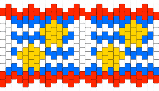 clowncore ribcage with stars with spiked border - blue, body, bones, flesh, primary colors, red, skeleton, yellow