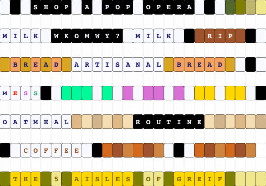 Jack stauber singles pt 4; Shop: a pop opera - white,beige,yellow,orange