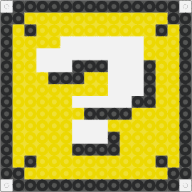 mariobox - question,block,box,mario,nintendo,video game,yellow,white