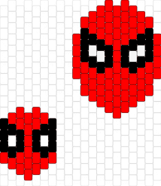 Spidey head - spiderman,head,comic,superhero,marvel,costume,red,black