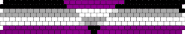 asexual spectrum - asexual,spectrum,pride,cuff,purple,gray,black,white