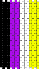 nb flag - nonbinary,pride,flag,vertical,stripes,support,community,purple,yellow,black,whit