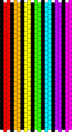 black neon pride - rainbow,pride,stripes,panel