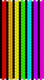 black neon pride - rainbow,pride,stripes,panel