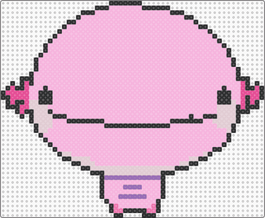 Shiny Derpy Wooper - pink