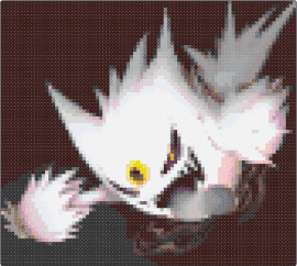 Shiny mega gengar - gengar,pokemon,evolution,ghost,character,panel,spooky,gaming,white,gray,black