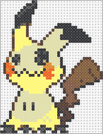 Mimikyu - mimikyu,pokemon,character,gaming,yellow,brown