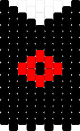 Red crown small - red crown,cult of the lamb,eye,video game,horror,black,red