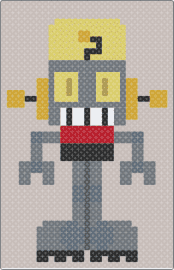 Robot Jones - robot jones,robot,character,tv show,cartoon,gray,yellow