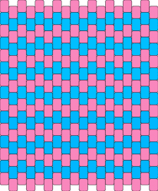 striped pink and blue kandi scene wave, meant to make this vertical and forgot so its sideways i guess(you rock <3) - horizontal,stripes,panel,cotton candy,scene,pink,light blue