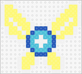 Navi - navi,legend of zelda,fairy,glow,winged,video game,light blue,blue,yellow