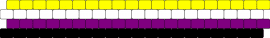 nonbinary flag (small) - nonbinary,pride,stripes,bracelet,yellow,purple