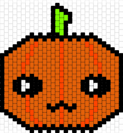 Pumpkin - pumpkin,3d,jackolantern,smile,halloween,cute,orange