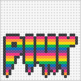 Plur - plur,rainbow,stripes,peace,love,unity,respect