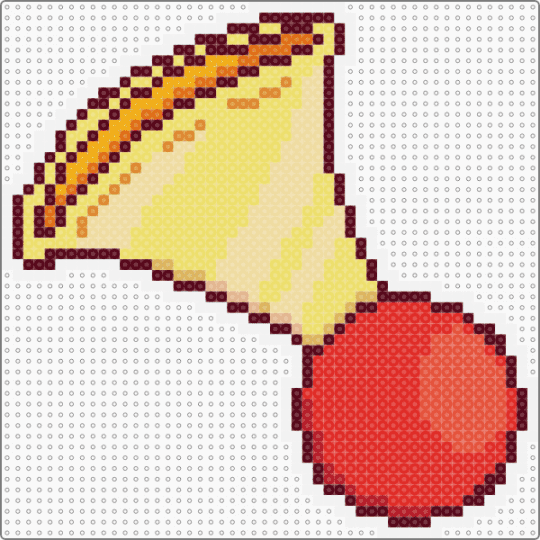 Clown Horn Trinket - brown,yellow,red,clown horn,looey,trinket,dandys world,roblox