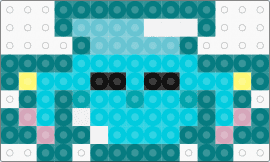 Finn ~ Prismatic Pal - teal,light blue,finn,dandys world,roblox