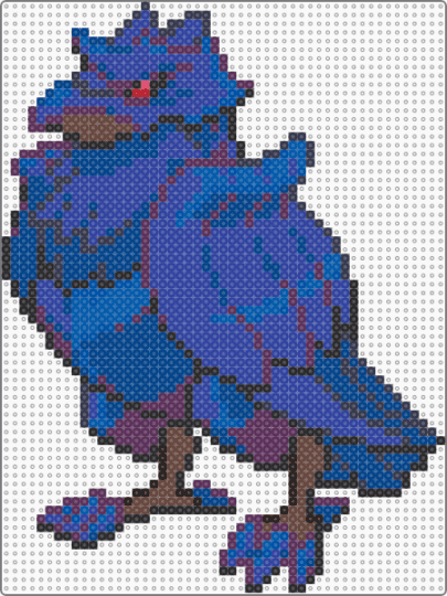 Corviknight v1 - blue,purple,pokemon,bird,dark,corviknight