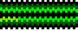 super awesome green - neon,radioactive,stripes,cuff,dark,green,black