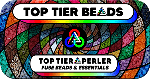 Perler Mini Beads Small Pegboards - Kandi Pad  Kandi Patterns, Fuse Bead  Patterns, Pony Bead Patterns, AI-Driven Designs