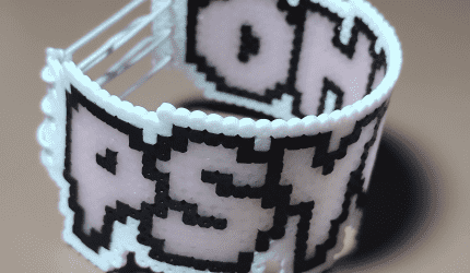 Come make a Mini Fuse Bead Laced Cuff with Me!!!