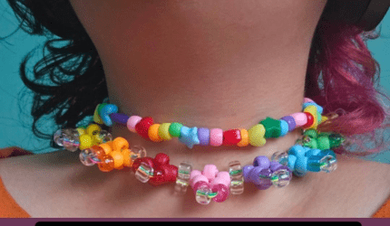 easy spiked choker tutorial!